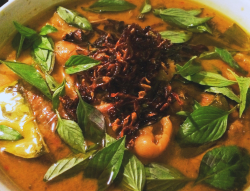Red Curry of Duck with Rambutans